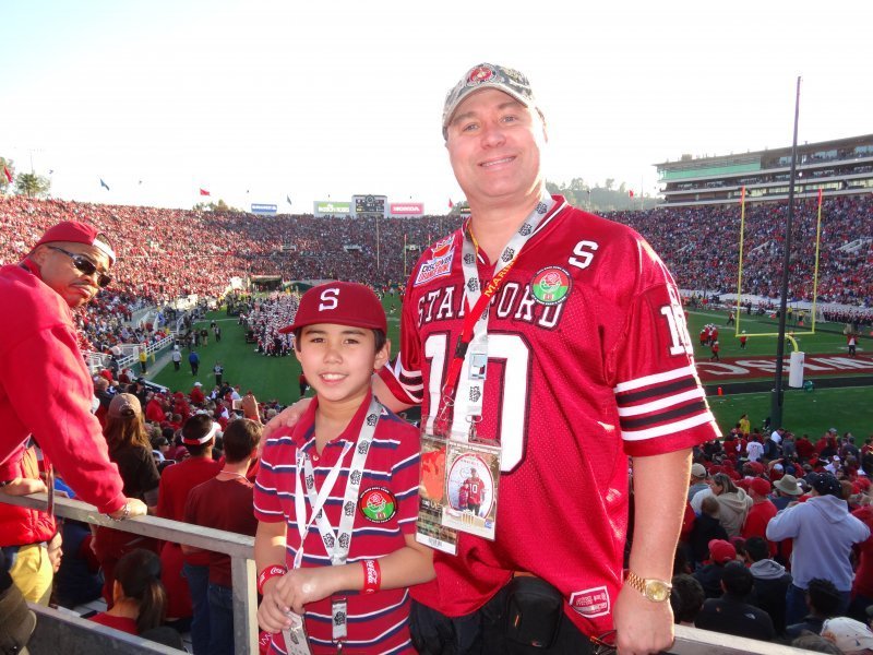 2013 Rose Bowl...#6 Stanford Cardinal vs Wisconsin Badgers