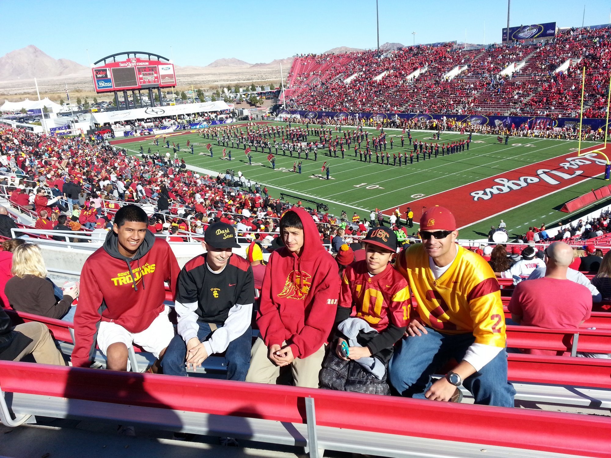 2013 Royal Purple Las Vegas Bowl - University Southern California Trojans vs Fresno State Bulldogs - NCAA