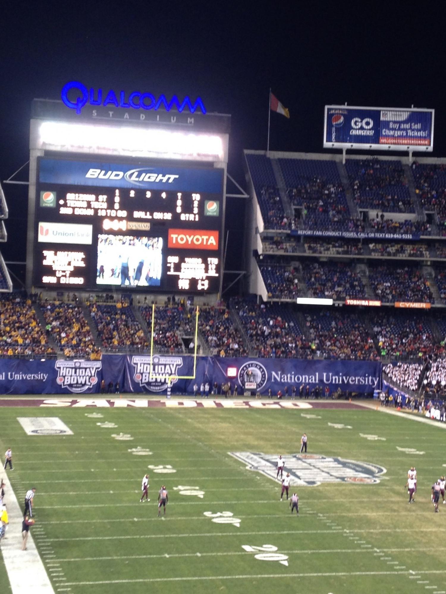 2013 Holiday Bowl - #14 Arizona State Sun Devils vs Texas Tech Red Raiders