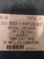 2014 Mountain West Basketball Championships - Men's Semifinals - Session 8