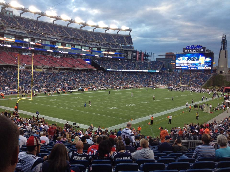 New England Patriots vs. Carolina Panthers - Gillette Stadium