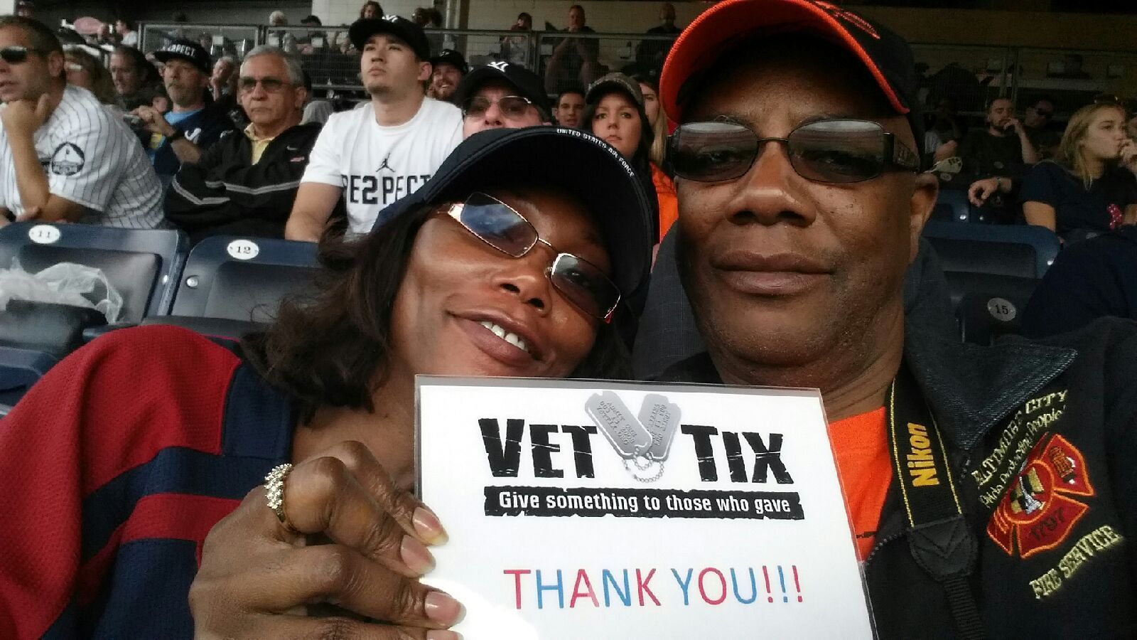 Thank you to United States Air Force - New York Yankees