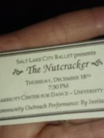 The Nutcracker - Community Outreach Performance -  Presented by the SLC Ballet - Thursday
