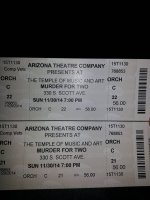 Murder for Two - Arizona Premiere of a New Musical Comedy - Sunday