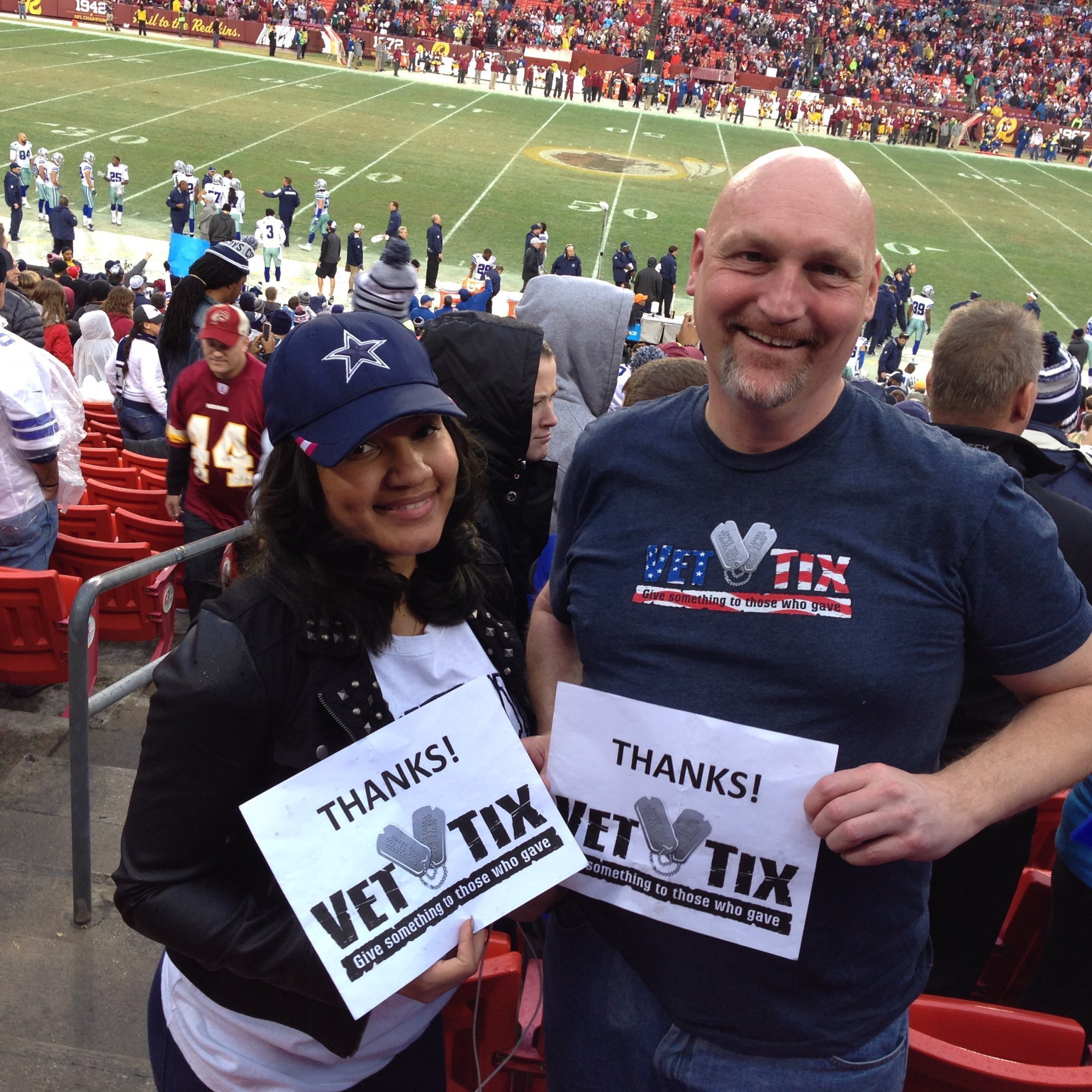 Event Feedback: Washington Redskins vs. Dallas Cowboys - NFL