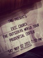 Eric Church - the Outsiders World Tour With Special Guests the Lone Bellow