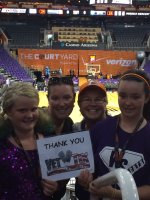 Phoenix Mercury vs. Minnesota Lynx - WNBA - Lower Bowl - Dads and Daughters Day