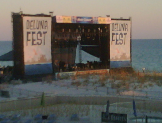 2011 DeLuna Music Festival 3 Day Pass (Pensacola Beach FL) Oct '11