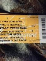 Nashville Predators vs. Columbus Blue Jackets - NHL Preseason