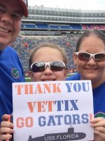 University of Florida Gators vs. Florida Atlantic - NCAA Football - Saluting Those Who Serve