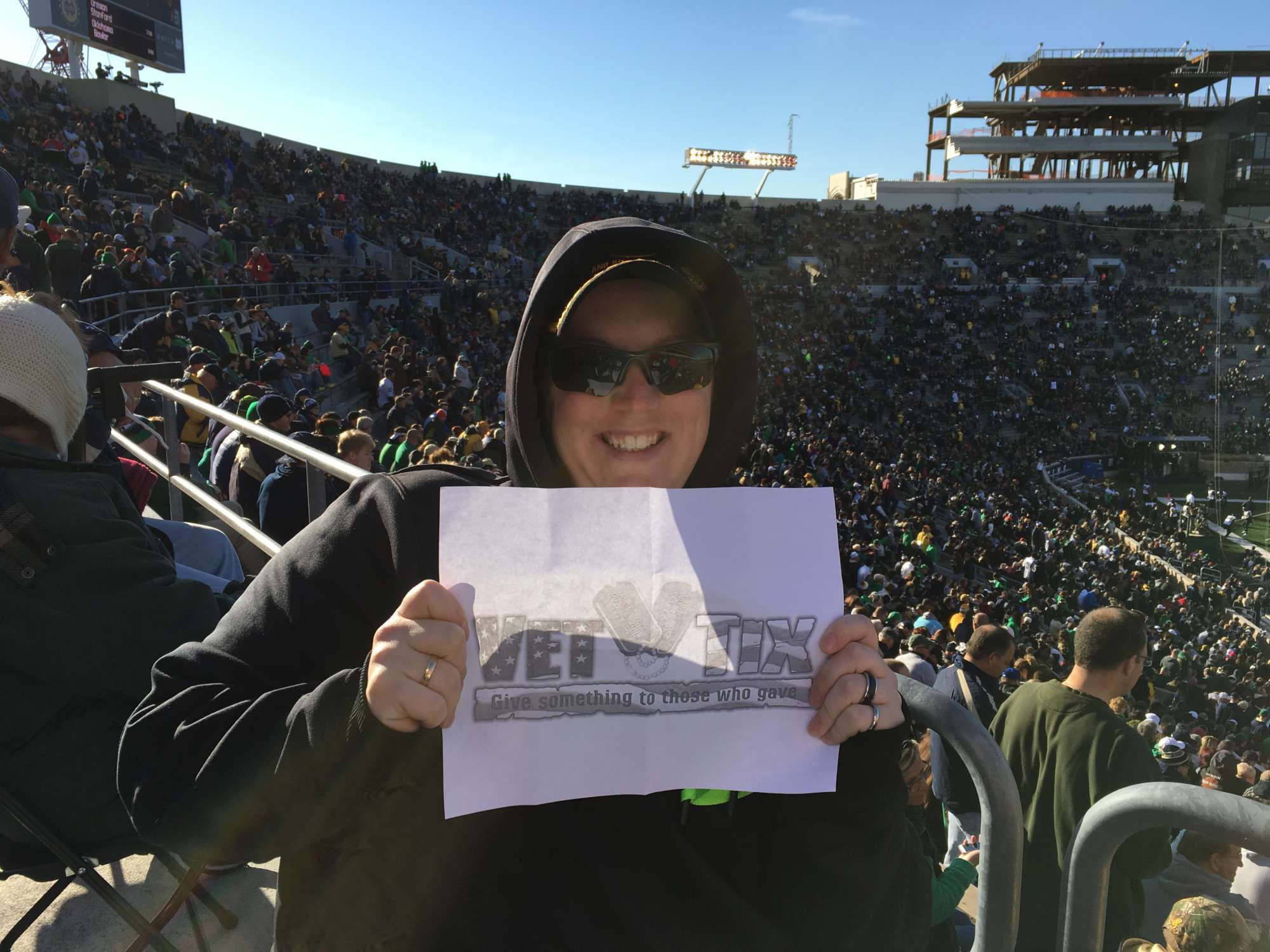 Notre Dame Fighting Irish vs. Wake Forest - NCAA Football - Military Appreciation Game