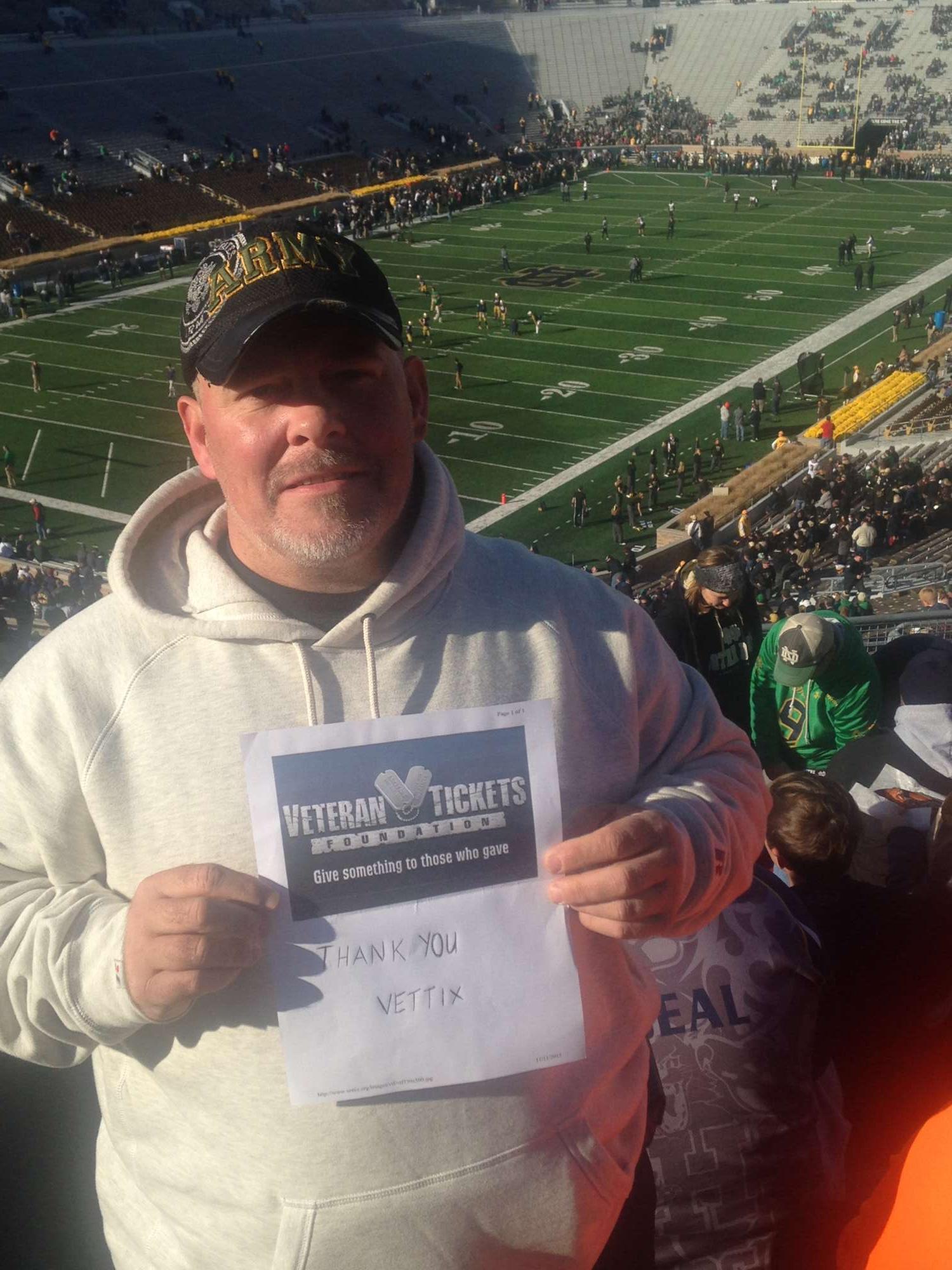 Notre Dame Fighting Irish vs. Wake Forest - NCAA Football - Military Appreciation Game