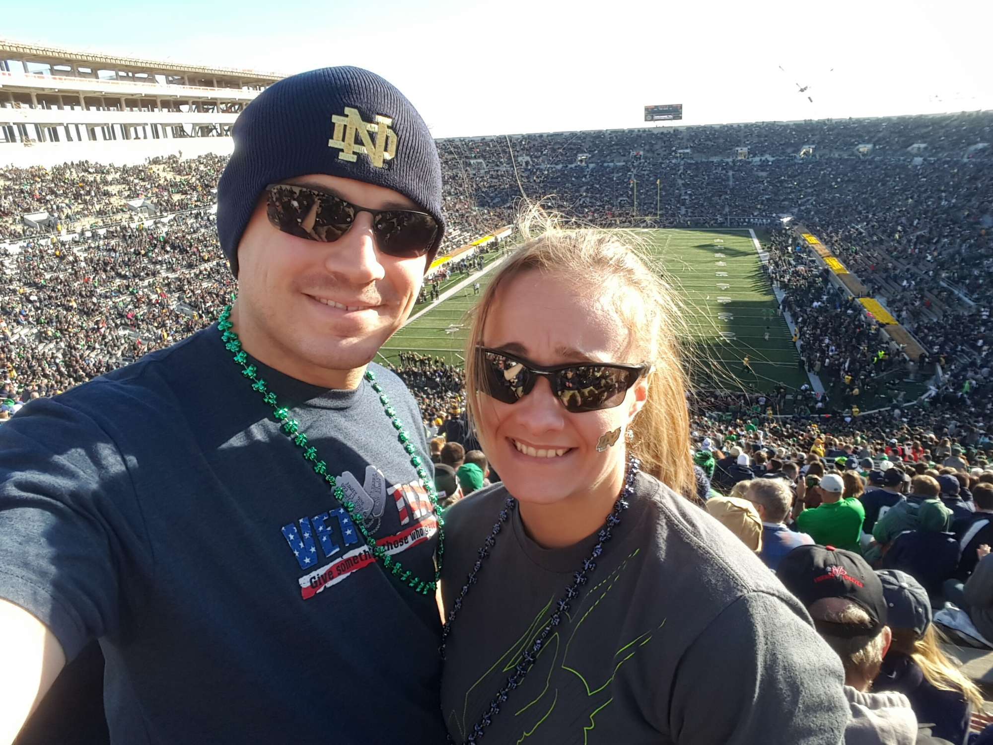 Notre Dame Fighting Irish vs. Wake Forest - NCAA Football - Military Appreciation Game