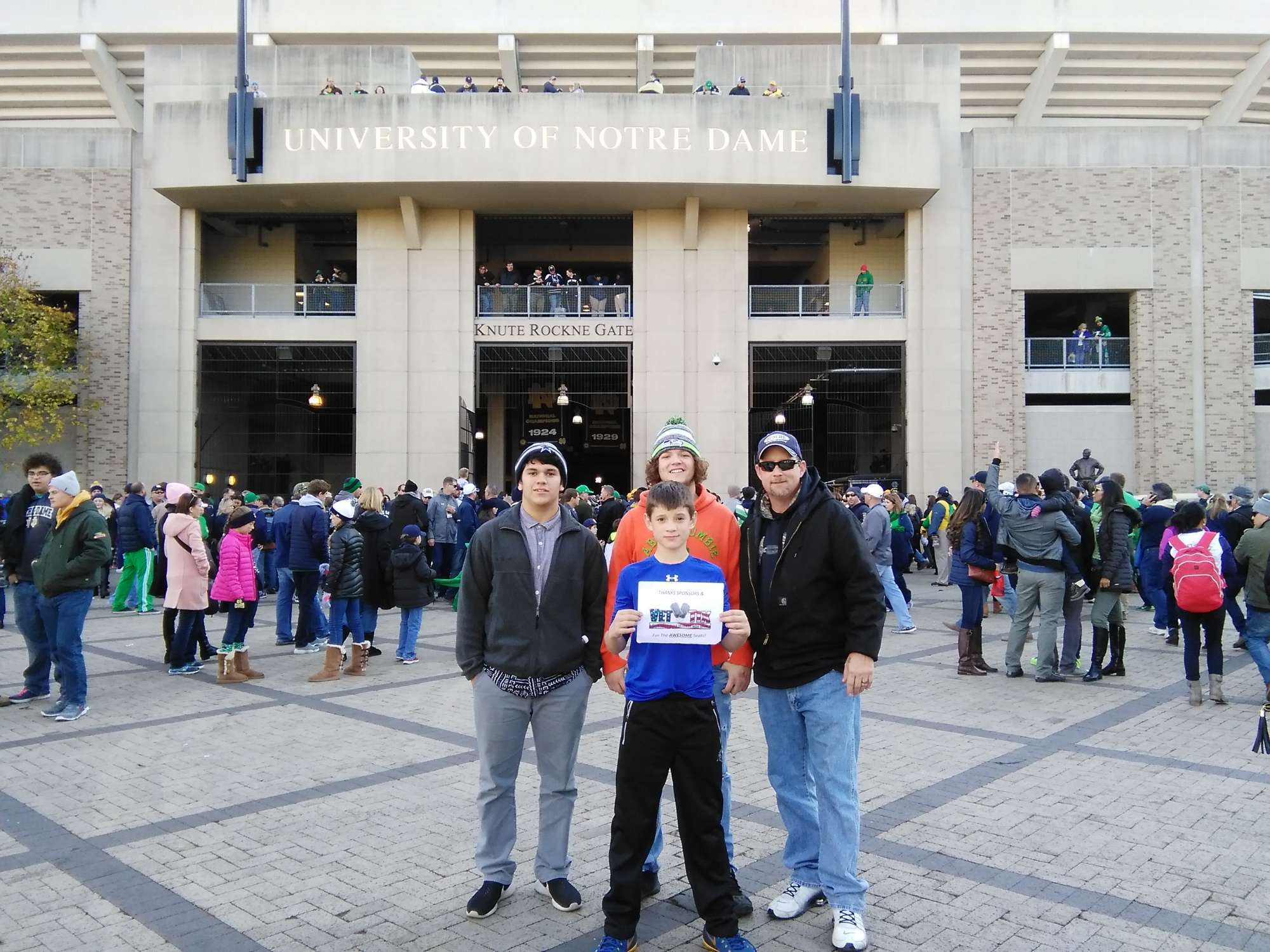 Notre Dame Fighting Irish vs. Wake Forest - NCAA Football - Military Appreciation Game