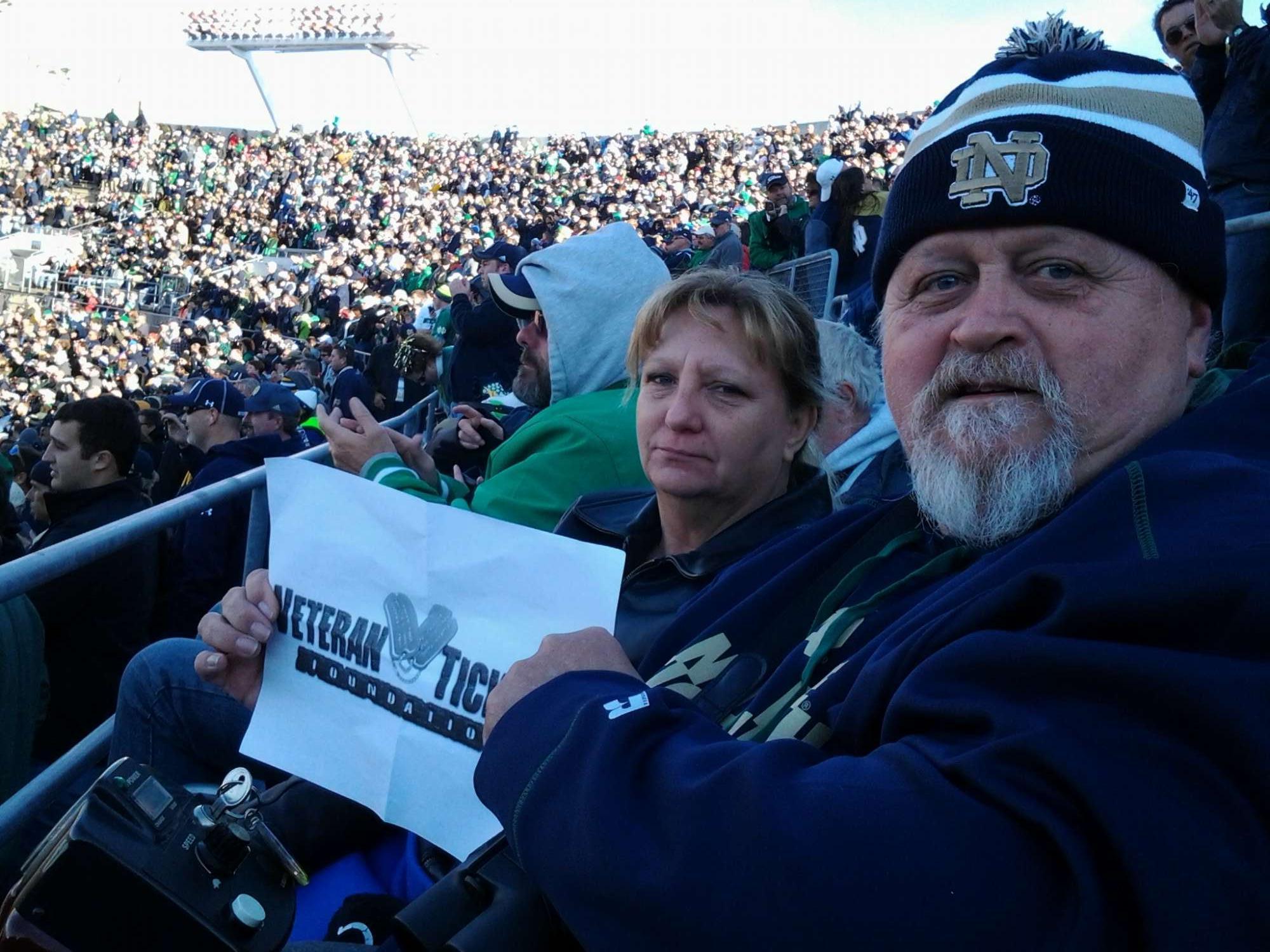 Notre Dame Fighting Irish vs. Wake Forest - NCAA Football - Military Appreciation Game