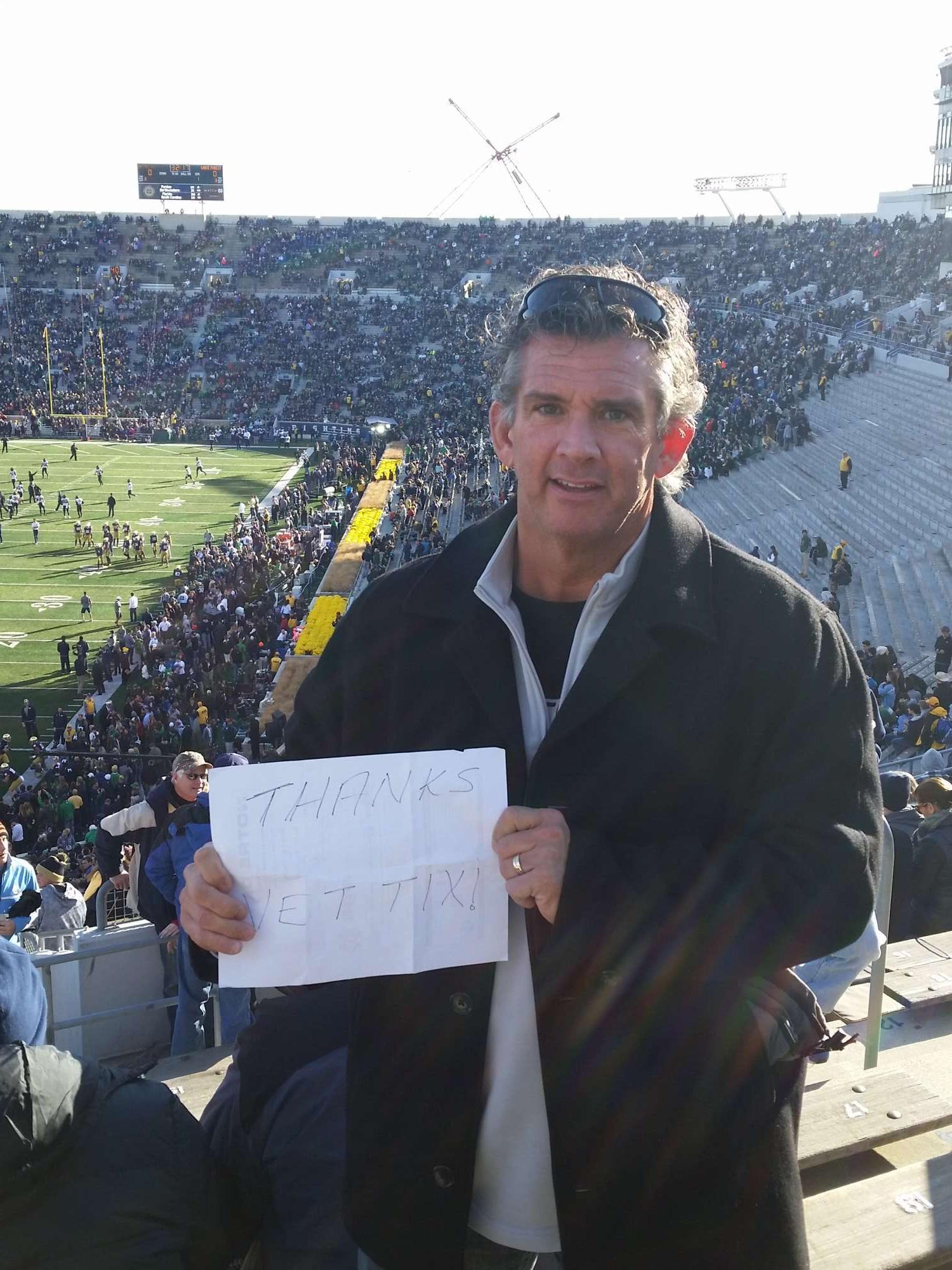 Notre Dame Fighting Irish vs. Wake Forest - NCAA Football - Military Appreciation Game