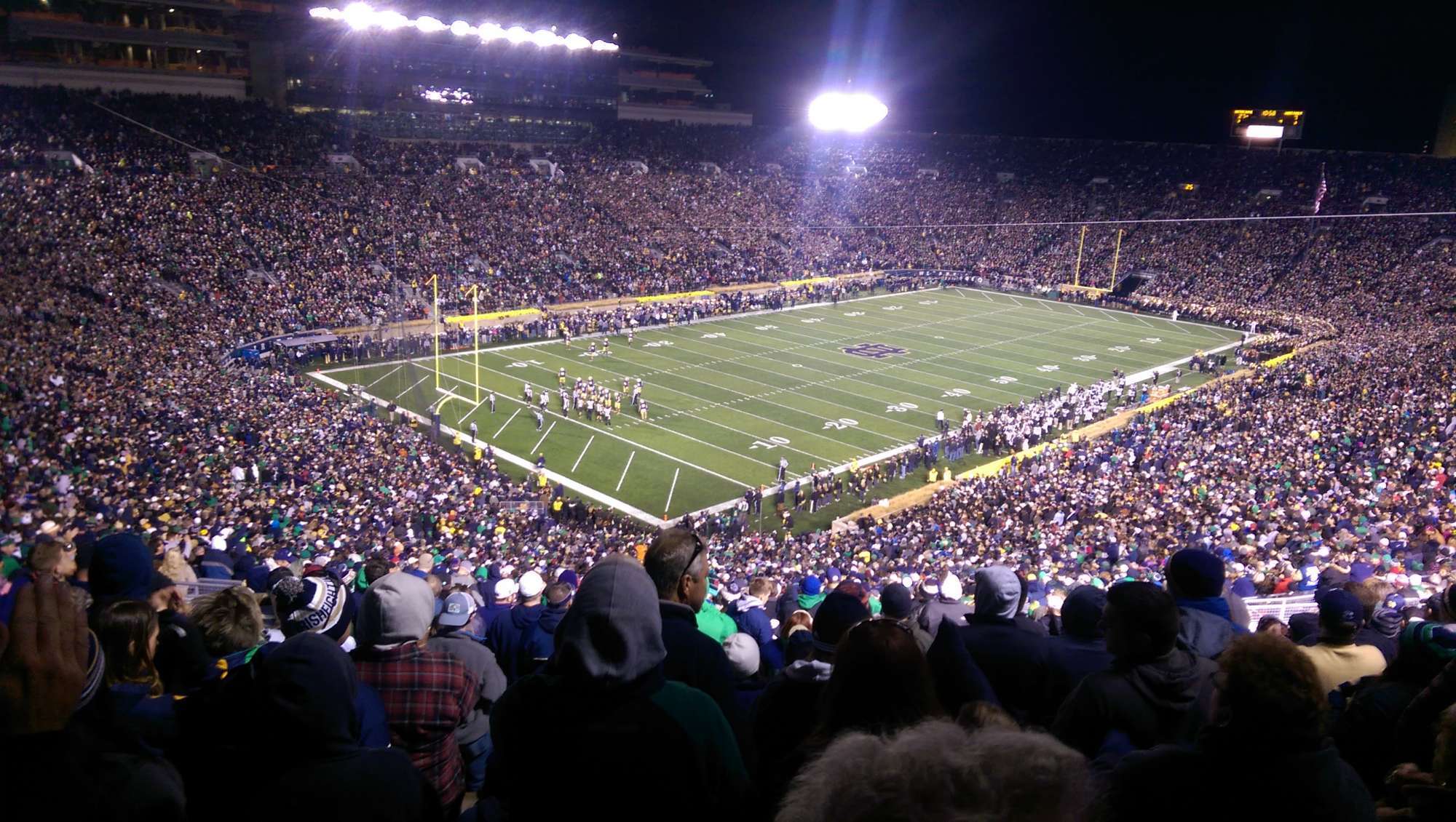 Notre Dame Fighting Irish vs. Wake Forest - NCAA Football - Military Appreciation Game