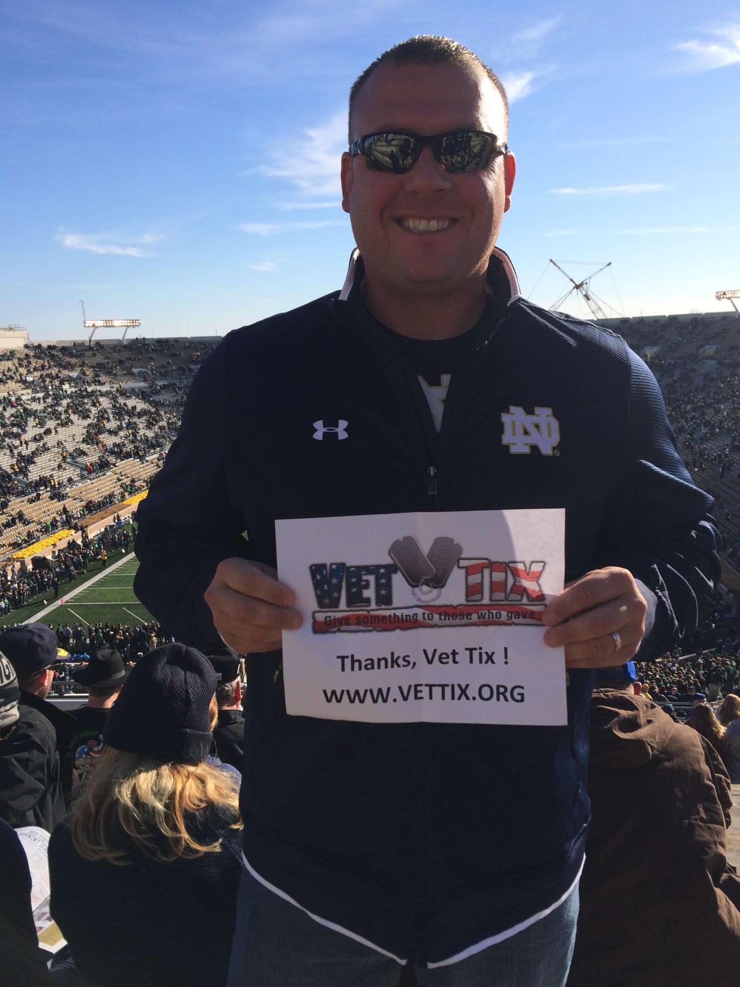 Notre Dame Fighting Irish vs. Wake Forest - NCAA Football - Military Appreciation Game