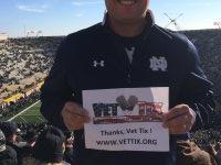 Notre Dame Fighting Irish vs. Wake Forest - NCAA Football - Military Appreciation Game