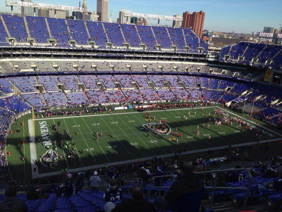 Section 550 at M&T Bank Stadium 