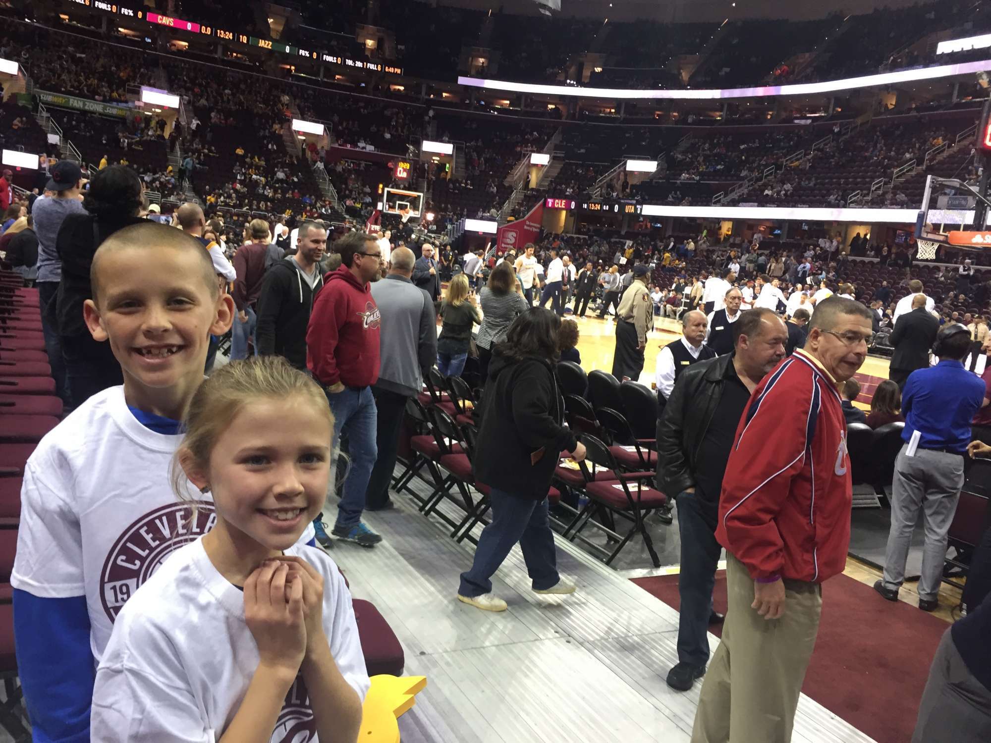 Cleveland Cavaliers vs. UTah Jazz - NBA - Hoops for Troops