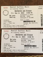 Beethoven, Strauss and World Premiere - Presented by the New York Philharmonic - Friday