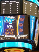 Auburn Tigers vs. Middle Tennessee State Blue Raiders - NCAA Men's Basketball - Bridgestone Arena
