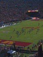 University of Southern California Trojans vs. University of Hawaii...NCAA Football