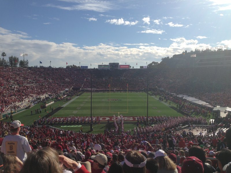 2013 Rose Bowl...#6 Stanford Cardinal vs Wisconsin Badgers