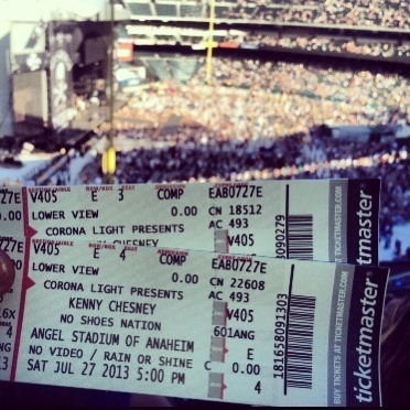 Kenny Chesney: No Shoes Nation Tour @ Angel Stadium