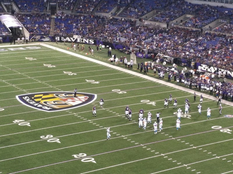 Event Feedback: Baltimore Ravens vs Carolina Panthers - NFL Preseason