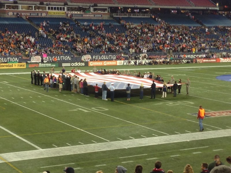New England Revolution vs DC United - MLS - Salute To Heroes Night