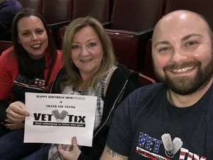 Steven and Kerry attended Def Leppard/journey on Jun 11th 2018 via VetTix 