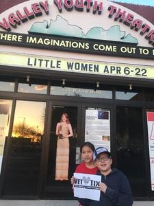 Little Woman Presented by Valley Youth Theatre