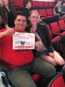 Raymond attended Bon Jovi - This House is not for Sale - Tour on Apr 24th 2018 via VetTix 