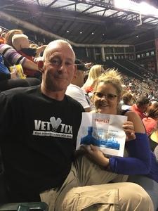 Jamie attended Arizona Diamondbacks vs. San Diego Padres - MLB on Apr 20th 2018 via VetTix 