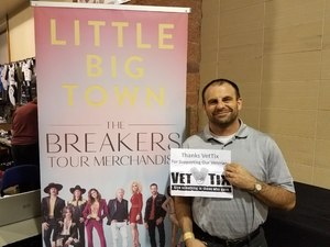 John attended Little Big Town - the Breakers Tour With Kacey Musgraves and Midland on May 3rd 2018 via VetTix 