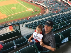 James attended Los Angeles Angels vs. Minnesota Twins - MLB on May 10th 2018 via VetTix 