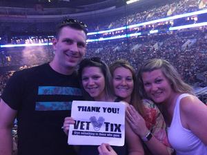 brandon attended Wmmr 50th Birthday Concert: Bon Jovi This House is not for Sale Tour on May 3rd 2018 via VetTix 