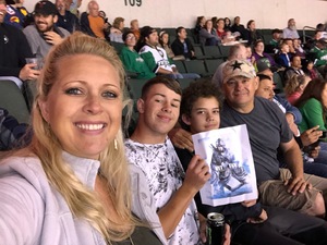 Val attended Texas Stars vs. Rockford Icehogs - Game Six - Western Conference Finals - AHL on May 28th 2018 via VetTix 