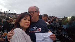 Robb attended Chicago and Reo Speedwagon Live on Jun 16th 2018 via VetTix 