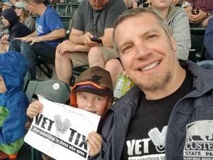 PETER attended Colorado Rockies vs. Seattle Mariners - MLB - Military Appreciation on Jul 15th 2018 via VetTix 