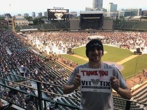 travis attended Foo Fighters on Jul 30th 2018 via VetTix 