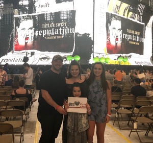 Zack attended Taylor Swift Reputation Stadium Tour - Pop on Aug 10th 2018 via VetTix 