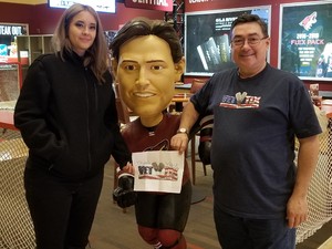M.Hernandez attended Arizona Coyotes vs. Buffalo Sabres - NHL on Oct 13th 2018 via VetTix 