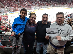 David  V attended Arizona Coyotes vs. Ottawa Senators - NHL on Oct 30th 2018 via VetTix 