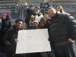 Brett attended 2018 Pinstripe Bowl on Dec 27th 2018 via VetTix 