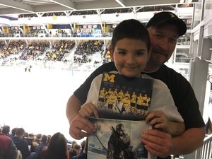 University of Michigan Wolverines vs. Merrimack Warriors - NCAA Men's Hockey