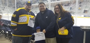 University of Michigan Wolverines vs. Merrimack Warriors - NCAA Men's Hockey