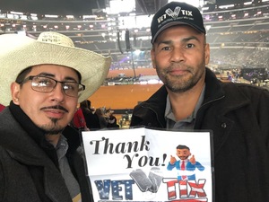 Israel attended Winstar World Casino and Resort PBR Global Cup USA - Sunday Only on Feb 10th 2019 via VetTix 
